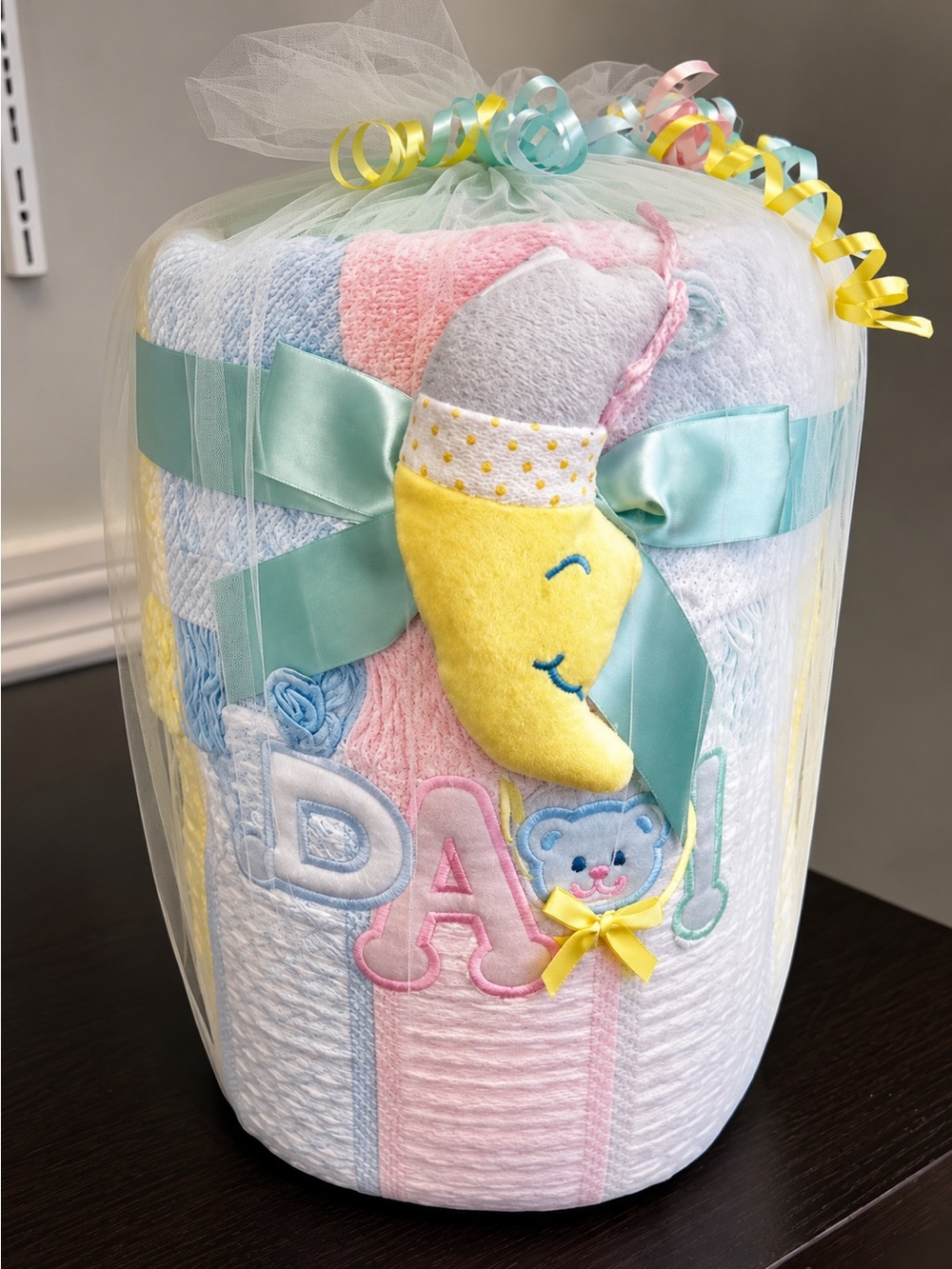 Pastel Acrylic Baby Blanket